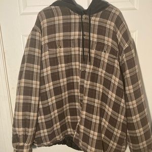 Wrangler Flannel Hoodie